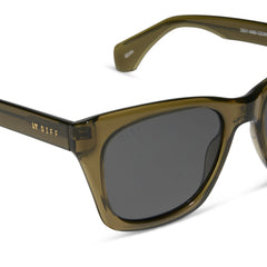 SEAN - MILKY OLIVE + GREY SUNGLASSES