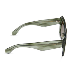 GIADA - COOL MATCHA + BROWN GRADIENT + POLARIZED SUNGLASSES