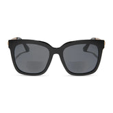 HAILEY - BLACK + GREY SUNGLASS BIFOCAL READERS