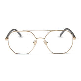 JOJO FLETCHER - JOELLE + GOLD + CHOCOLATE CRYSTAL + GLASSES
