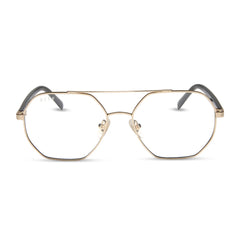 JOJO FLETCHER - JOELLE + GOLD + CHOCOLATE CRYSTAL + GLASSES