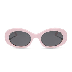 LAINEY - POWDER PINK + GREY + POLARIZED SUNGLASSES