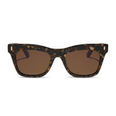 BRADLEY - GLITTER TORTOISE + BROWN + POLARIZED SUNGLASSES