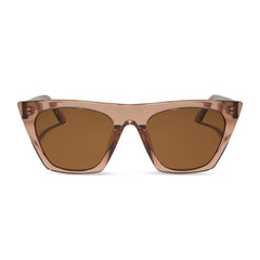 AVRIL - CAFE OLE + BROWN + POLARIZED SUNGLASSES