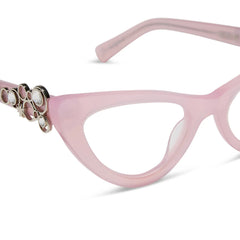GLINDA UPLAND FOR GOOD - GLASSY PINK CRYSTAL + GLASSES
