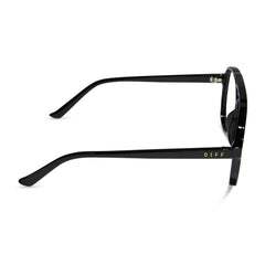 TATUM - BLACK + GLASSES