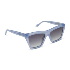JESSIE JAMES DECKER - VIVI + MILKY BLUE PEARL + GREY GRADIENT SUNGLASSES