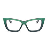 ELPHABA EMERALD - ENCHANTING EMERALD TO BLACK + GLASSES