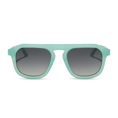 JENA SIMS - SIMS + BRONCO BLUE + GREY GRADIENT + POLARIZED SUNGLASSES