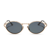 JESSIE JAMES DECKER - LIMONCELLO + GOLD + GREY SUNGLASSES