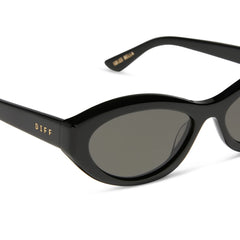 JESSIE JAMES DECKER - DOLCE BELLA + BLACK + GREY SUNGLASSES