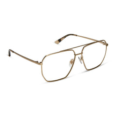 BERKELY - BRUSHED GOLD + GLASSES