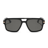 JULIEN NAVIGATOR - JET NOIR + SMOKE BLACK SUNGLASSES