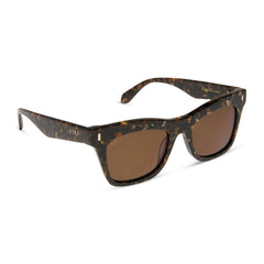 BRADLEY - GLITTER TORTOISE + BROWN + POLARIZED SUNGLASSES