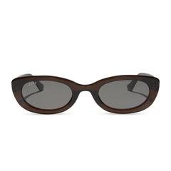 JOJO FLETCHER - RAYA + CHOCOLATE CRYSTAL + GREY + POLARIZED SUNGLASSES