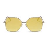 IRIS - GOLD + BRILLIANT GOLD MIRROR SUNGLASSES