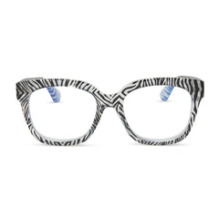 AVA - ZEBRA + BLUE LIGHT READERS