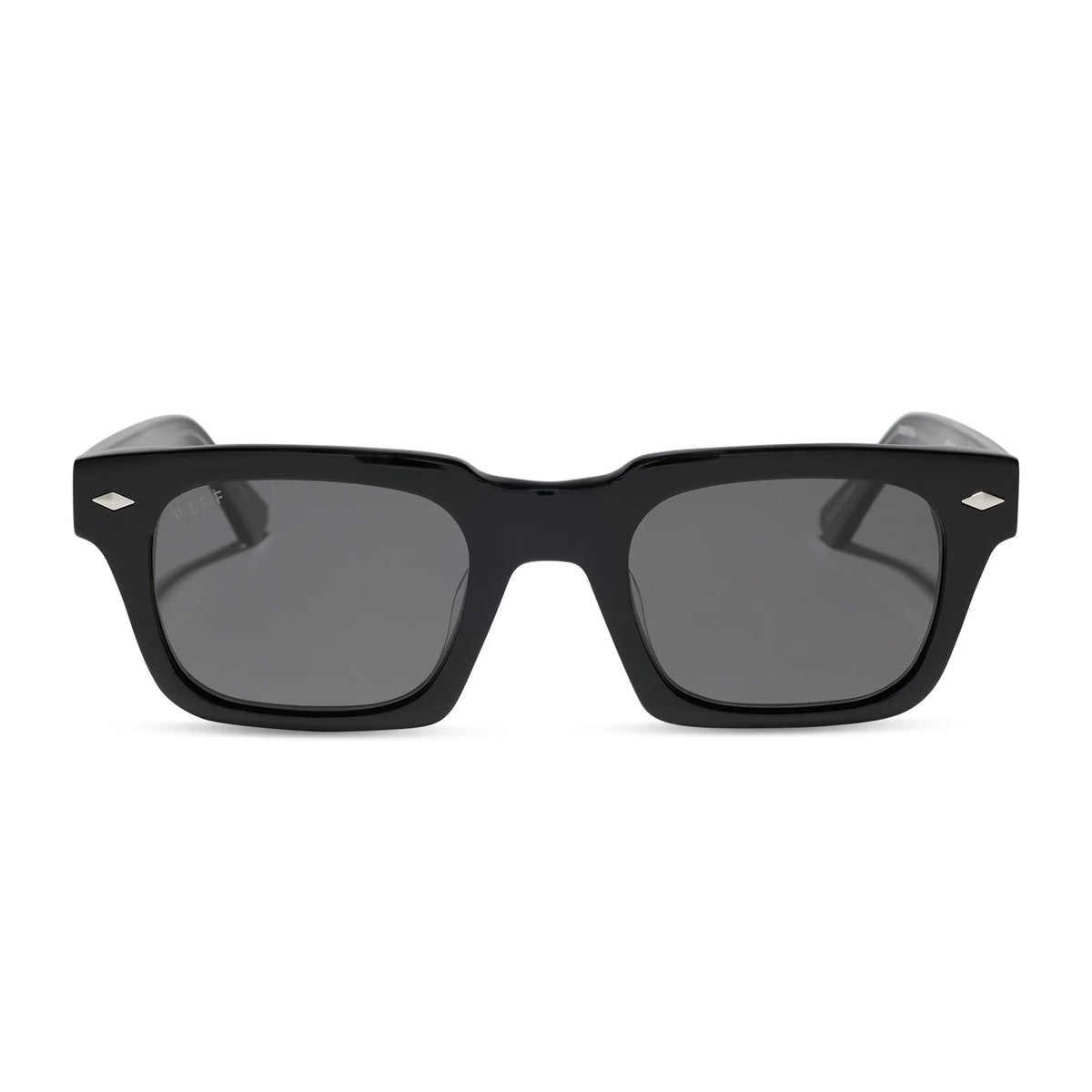 KAYCE DUTTON - CLASSIC BLACK + GREY + POLARIZED SUNGLASSES