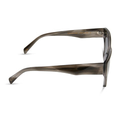 EVIE - SMOKE MARBLE + GREY GRADIENT SUNGLASSES