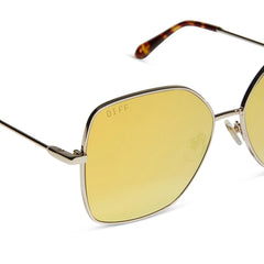 IRIS - GOLD + BRILLIANT GOLD MIRROR SUNGLASSES