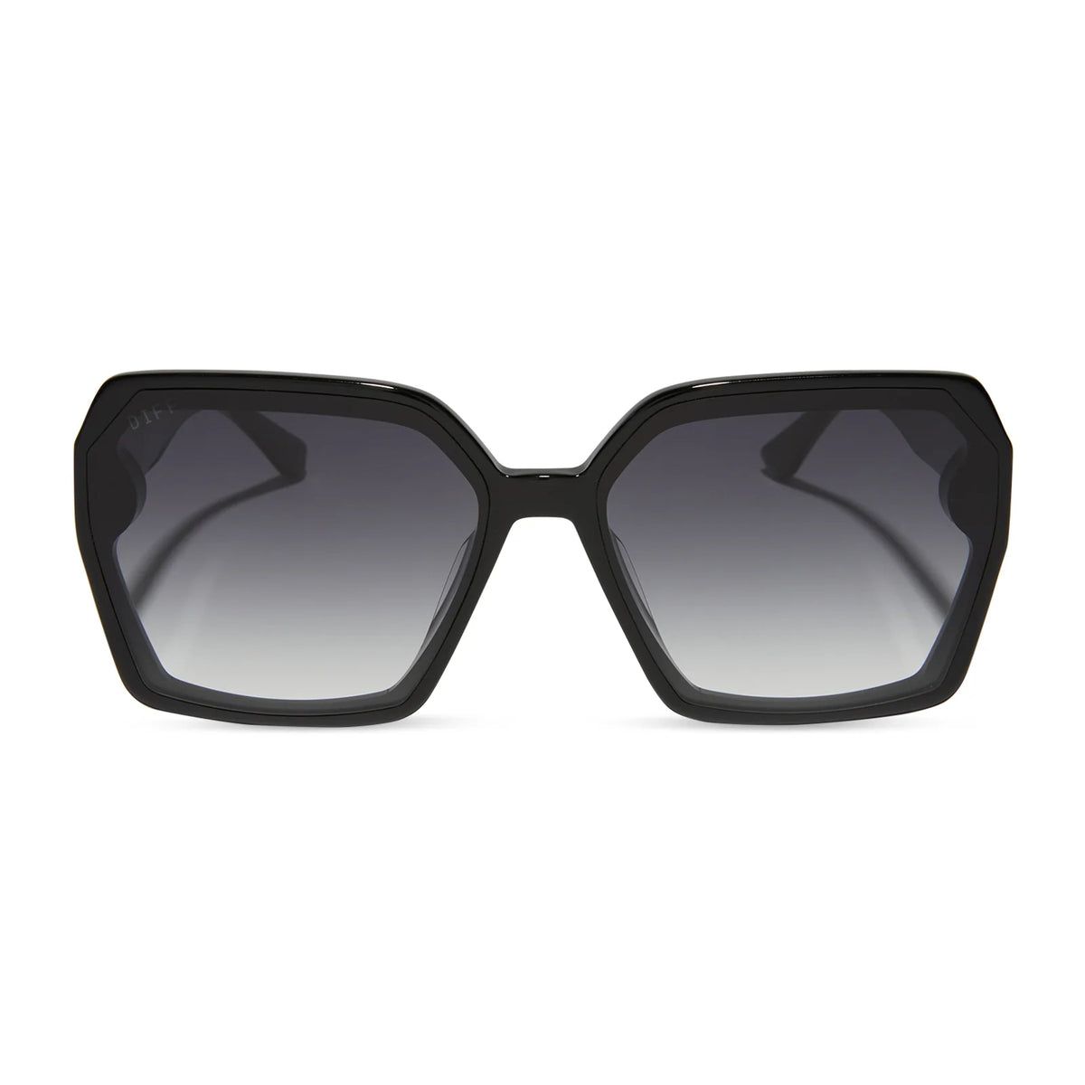 PRESLEY - BLACK + GREY GRADIENT SUNGLASSES