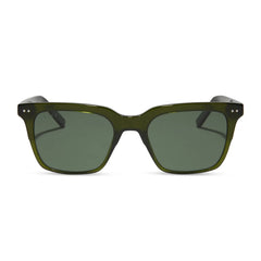 BILLIE - DARK OLIVE CRYSTAL + G15 + POLARIZED SUNGLASSES