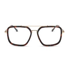 JORDAN - CONFETTI TORTOISE + BLUE LIGHT GLASSES