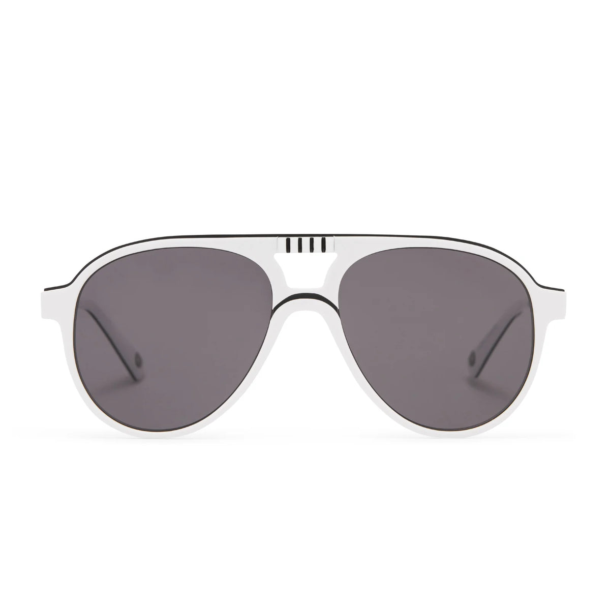 STORMTROOPER - GALACTIC WHITE + BLACK POLARIZED SUNGLASSES