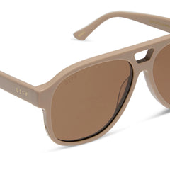 JESSIE JAMES DECKER - NASH + ALMOND + BROWN SUNGLASSES