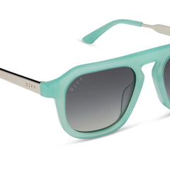JENA SIMS - SIMS + BRONCO BLUE + GREY GRADIENT + POLARIZED SUNGLASSES