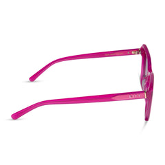 ALINA - BRIGHT TULIP + GREY GRADIENT SUNGLASSES