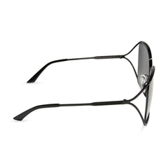 FRANCESCA - BLACK + GREY GRADIENT + POLARIZED SUNGLASSES