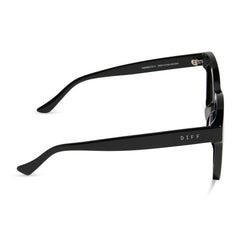 MEREDITH II - BLACK + GREY SUNGLASSES