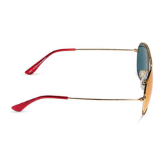 CRUZ XS - GOLD + RED HOT SUMMER MIRROR + POLARIZED SUNGLASSES