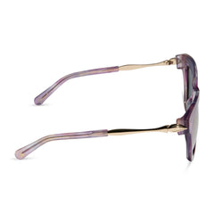 RAPUNZEL - MARBLED FLORAL + ROSE PINK + POLARIZED SUNGLASSES