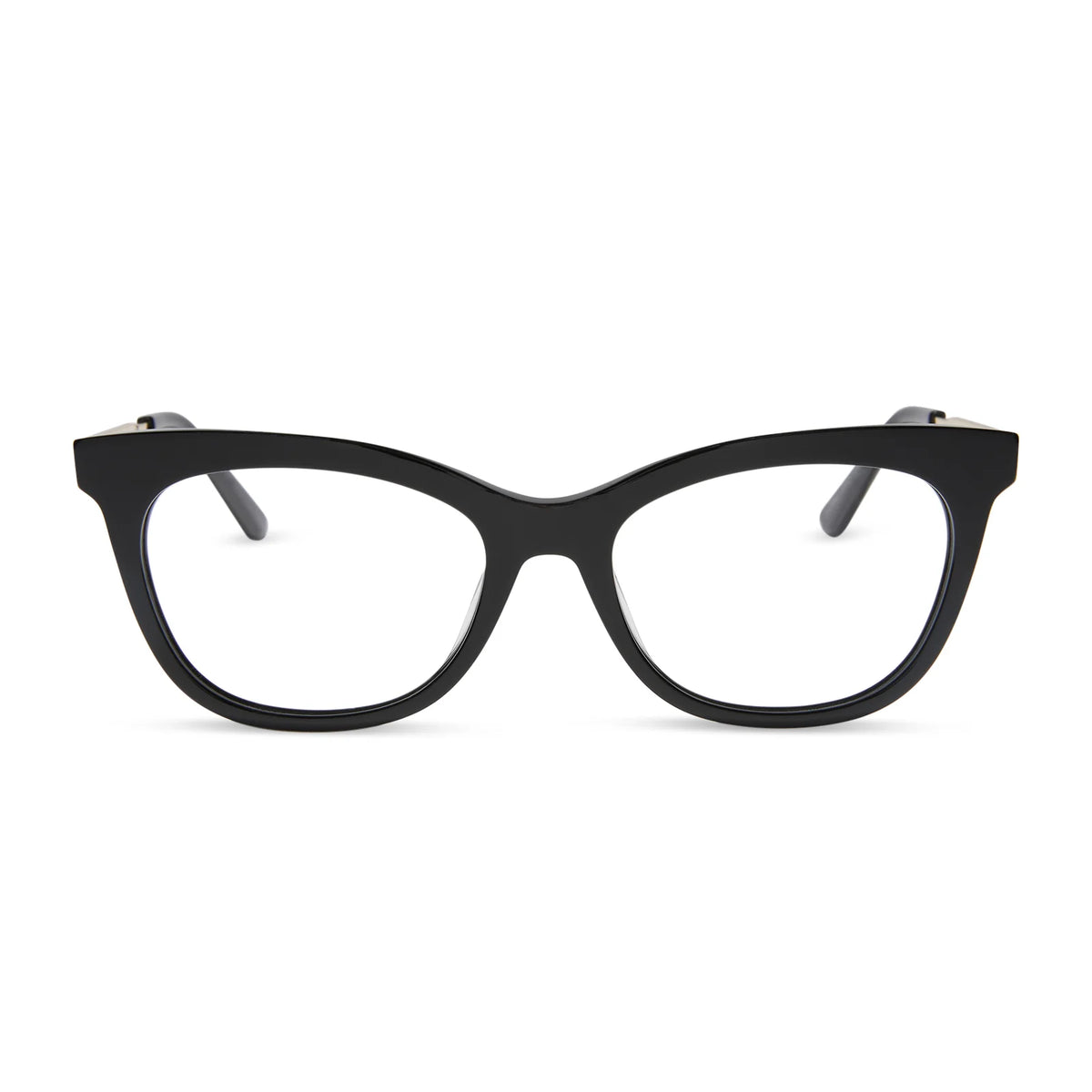 SYLVIA - BLACK + GLASSES