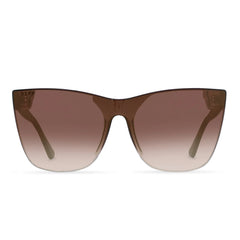 JENNA - DARK TORTOISE + BROWN GRADIENT SUNGLASSES