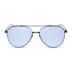 DASH XS - BLACK + LAVENDER MIRROR SUNGLASSES