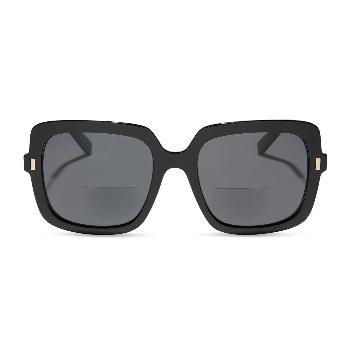 SANDY - BLACK + GREY SUNGLASS BIFOCAL READERS