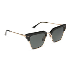 CAPRI - BLACK + GREY + POLARIZED SUNGLASSES