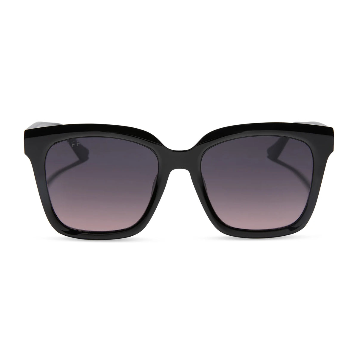 BLYTHE - BLACK + IRIS GRADIENT SUNGLASSES