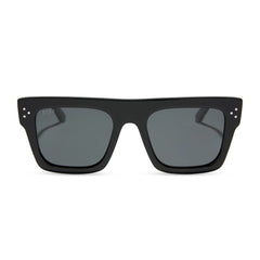 ROBERTS - BLACK + GREY + POLARIZED SUNGLASSES