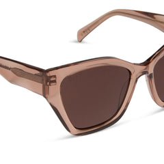 EVIE - CAFÉ OLE + BROWN + POLARIZED SUNGLASSES