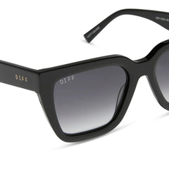 AMARA - BLACK + GREY GRADIENT SUNGLASSES