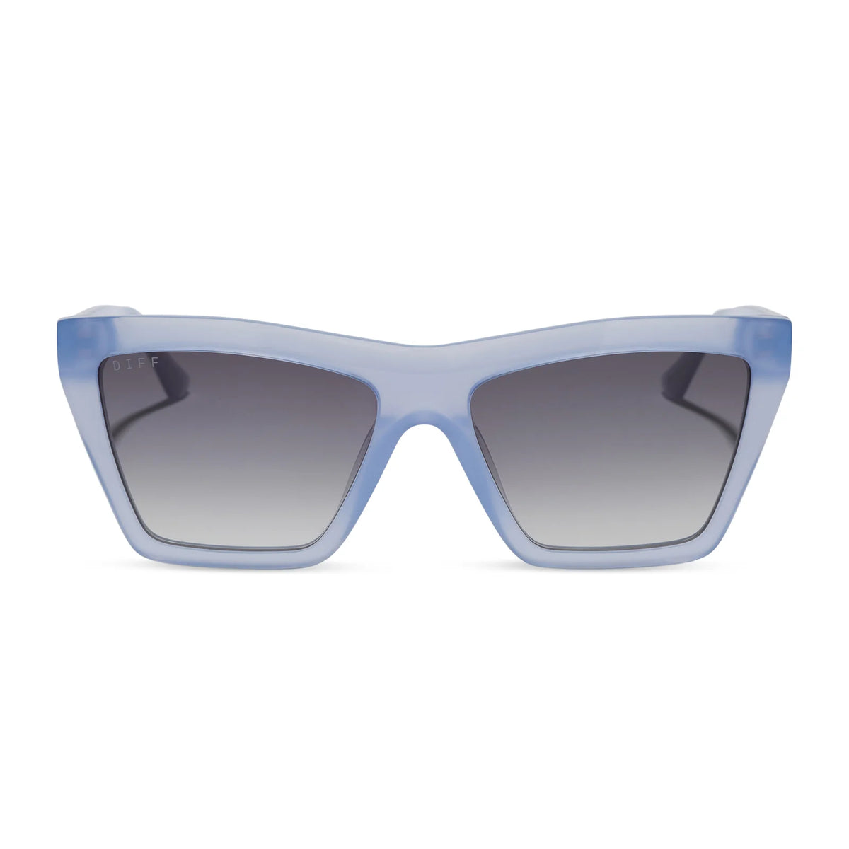 JESSIE JAMES DECKER - VIVI + MILKY BLUE PEARL + GREY GRADIENT SUNGLASSES