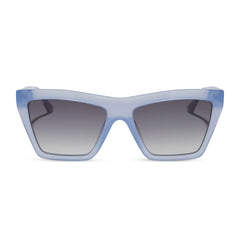 JESSIE JAMES DECKER - VIVI + MILKY BLUE PEARL + GREY GRADIENT SUNGLASSES
