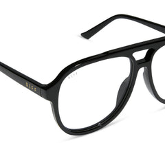TRISTAN - BLACK + GLASSES