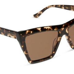 JESSIE JAMES DECKER - VIVI + ESPRESSO TORTOISE + BROWN SUNGLASSES