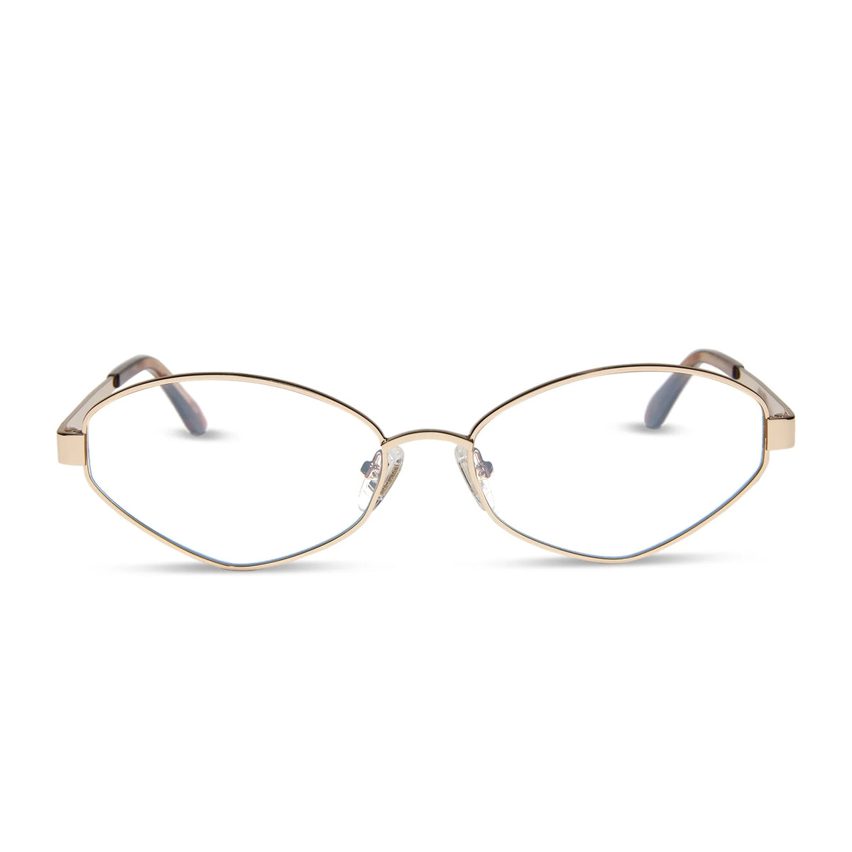 JOJO FLETCHER - JORDY + GOLD + HORN TORTOISE + GLASSES