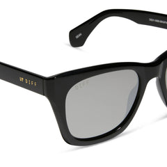 SEAN - BLACK + GREY MIRROR SUNGLASSES